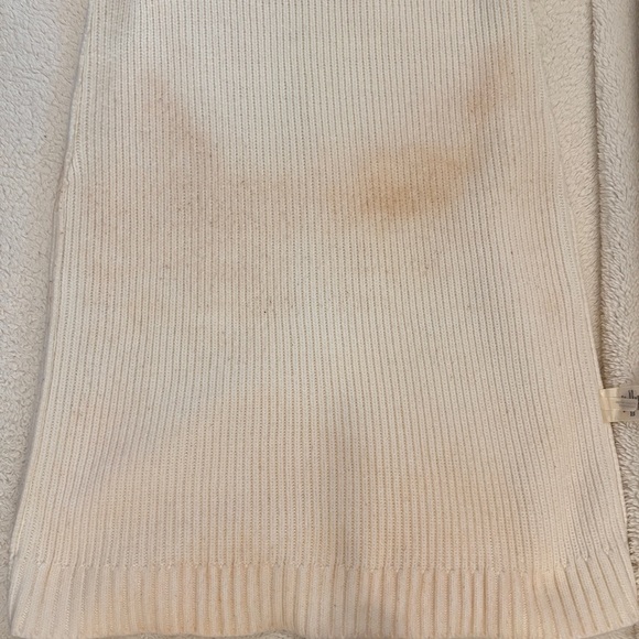 Eliza J Cream Cable Knit Sweater Dress with Bell Sleeves - Size Small - Picture 10 of 10